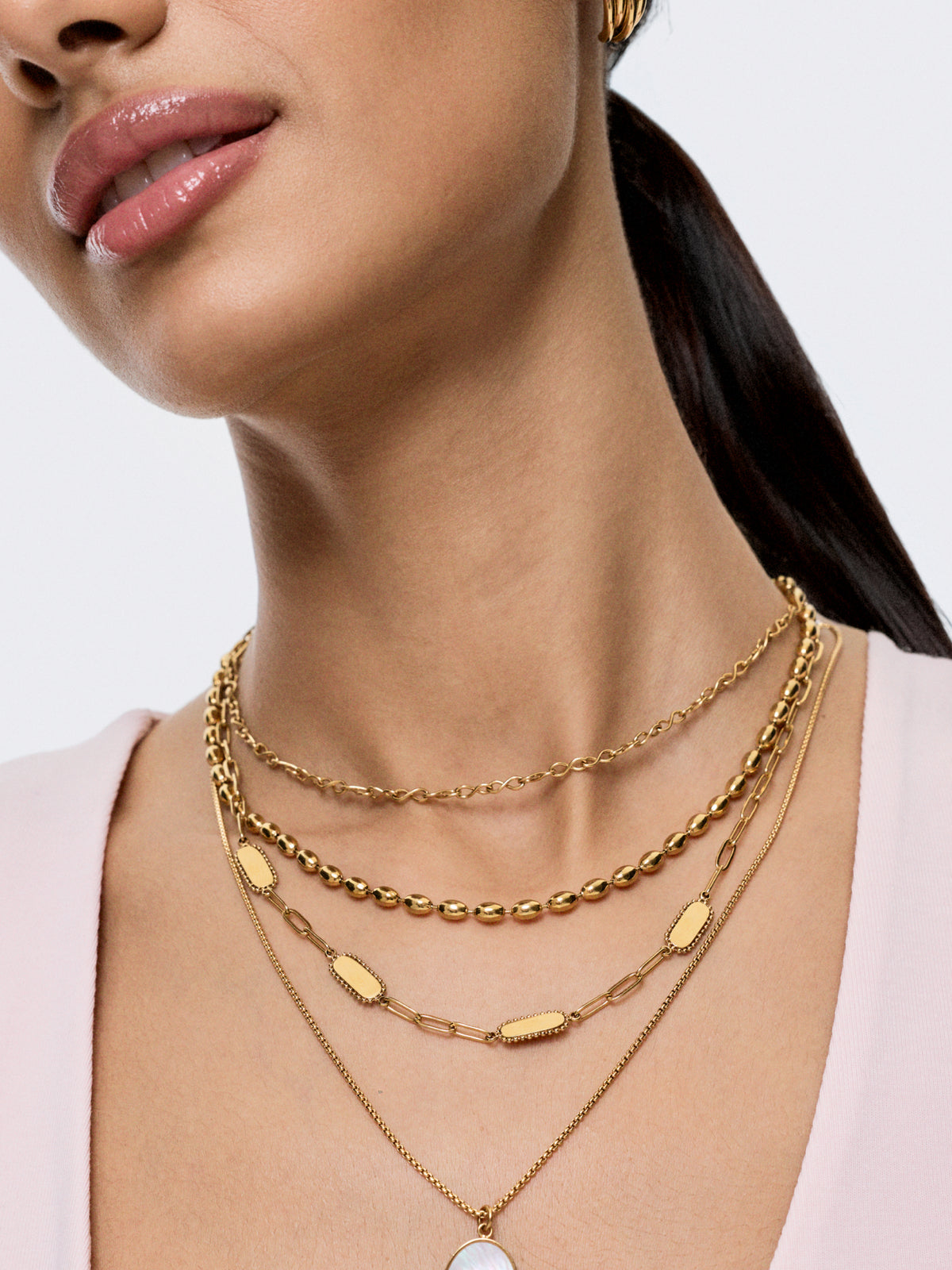 Collier One Neckmess Gravure Quatre