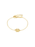Pulseira One Senhora Knot Crystal Gold - OJKBE02G