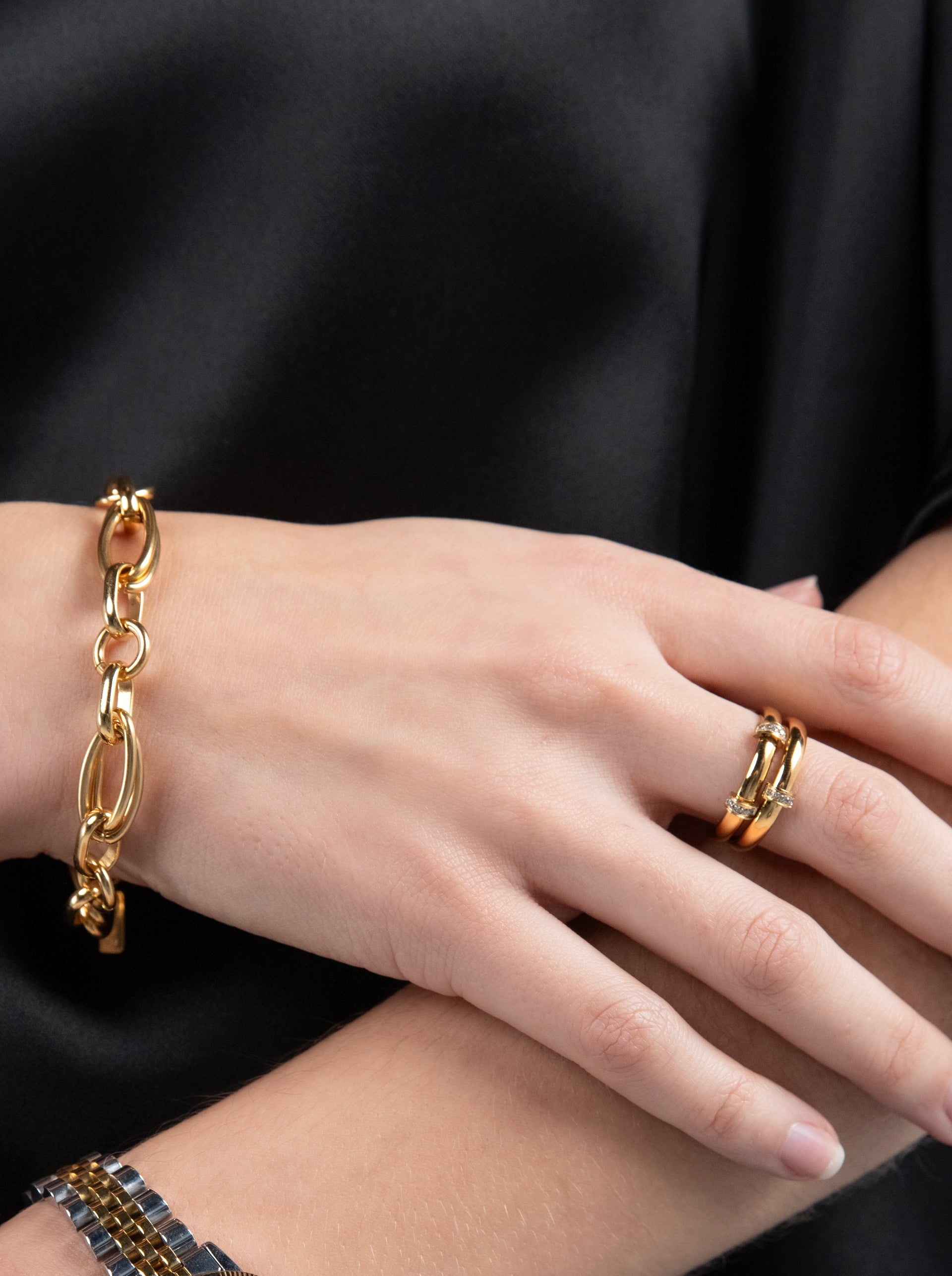 Anel One Luminous Crystal - OJLR01G