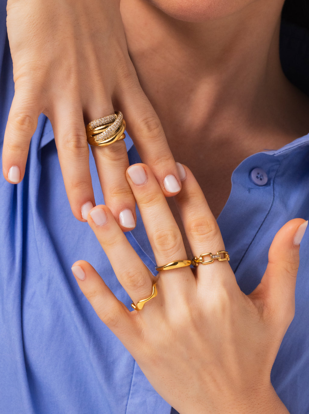 Anel One Luminous Square - OJLR03G