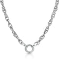 Colar One Master Union Double Silver - OJNMS04