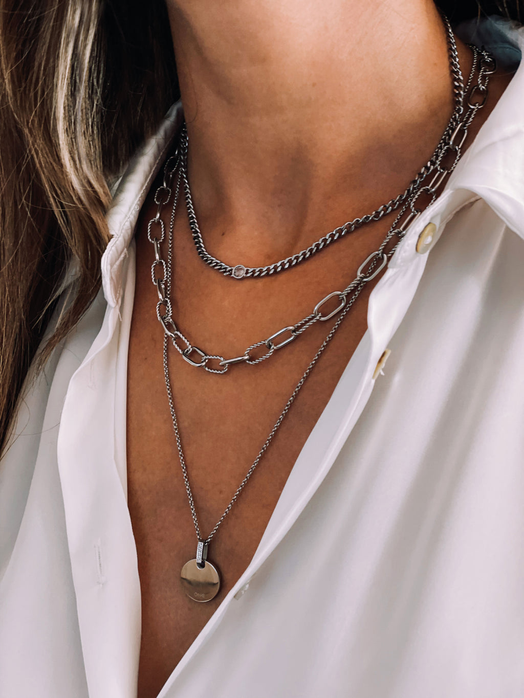 Colar One Neckmess Iconic - OJNN05S