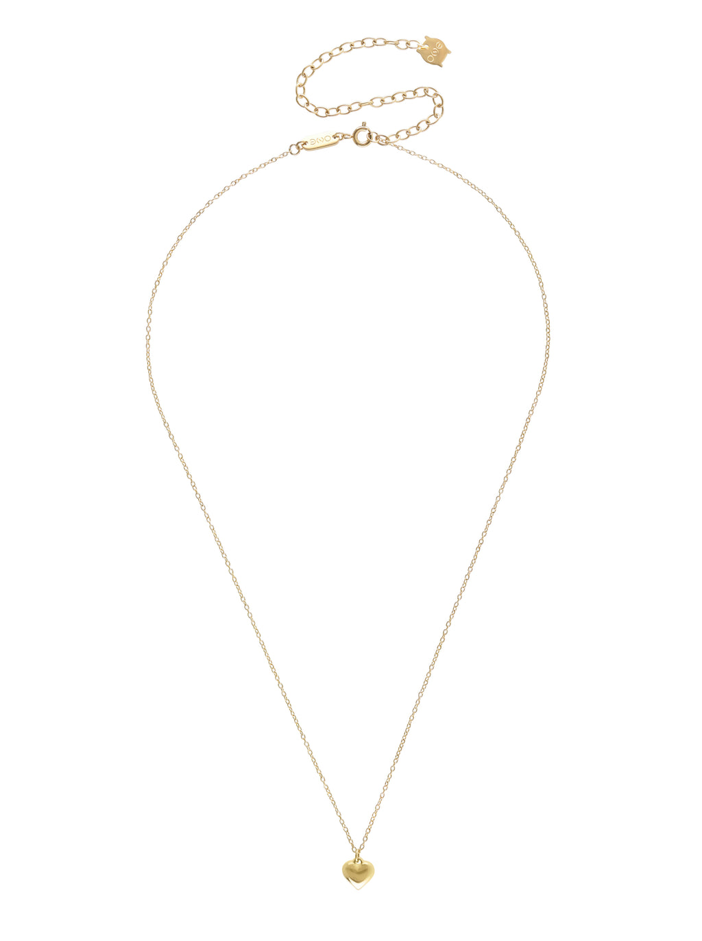 Colar One Neckmess Heart Gold - OJNN28G