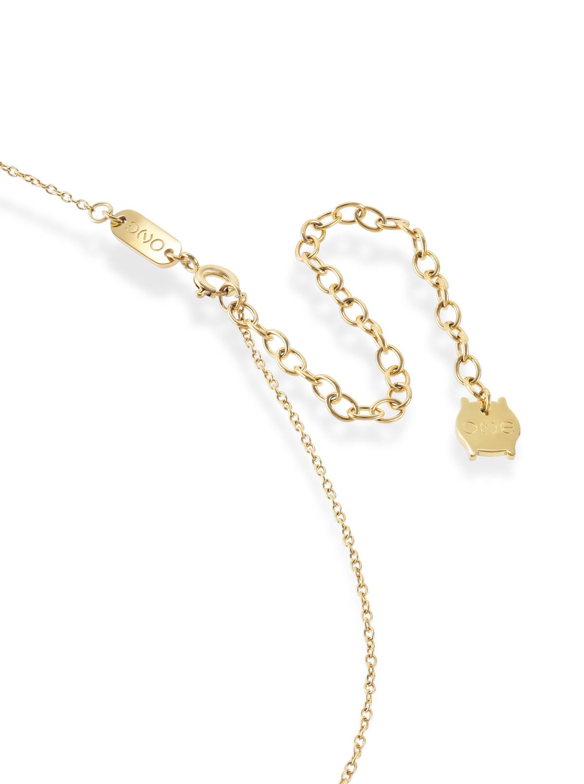 Colar One Neckmess Heart Gold - OJNN28G