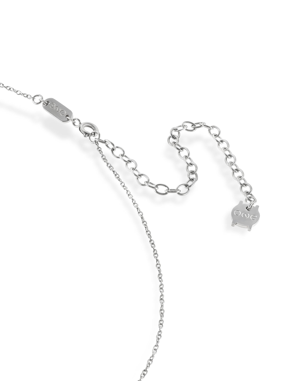 Colar One Neckmess Heart Silver - OJNN30S