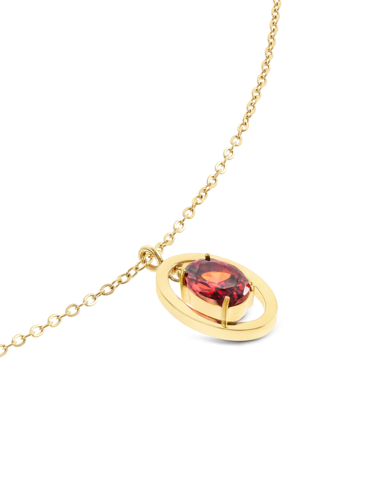 Colar One Birthstone Janeiro - Protecção - OJNN36G