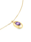 Colar One Birthstone Fevereiro - Sabedoria - OJNN37G