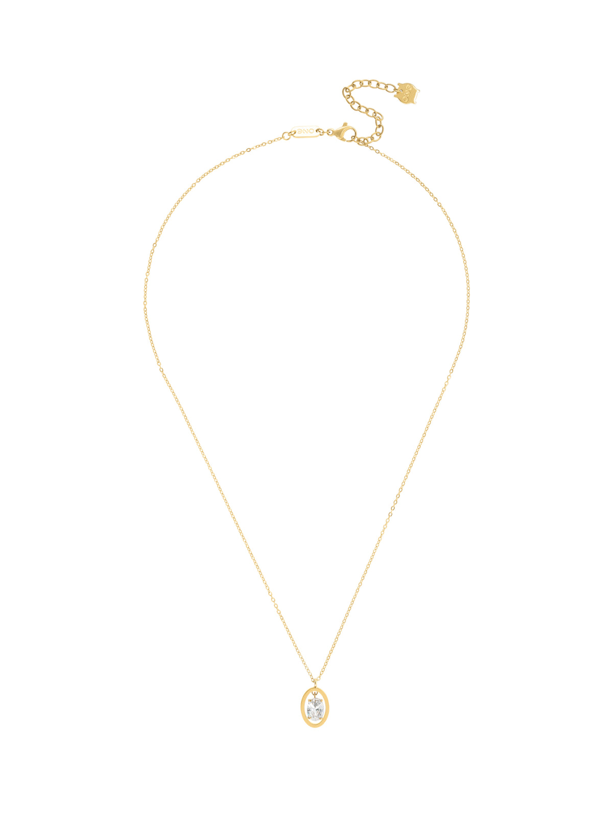Colar One Birthstone Abril - Coragem - OJNN39G