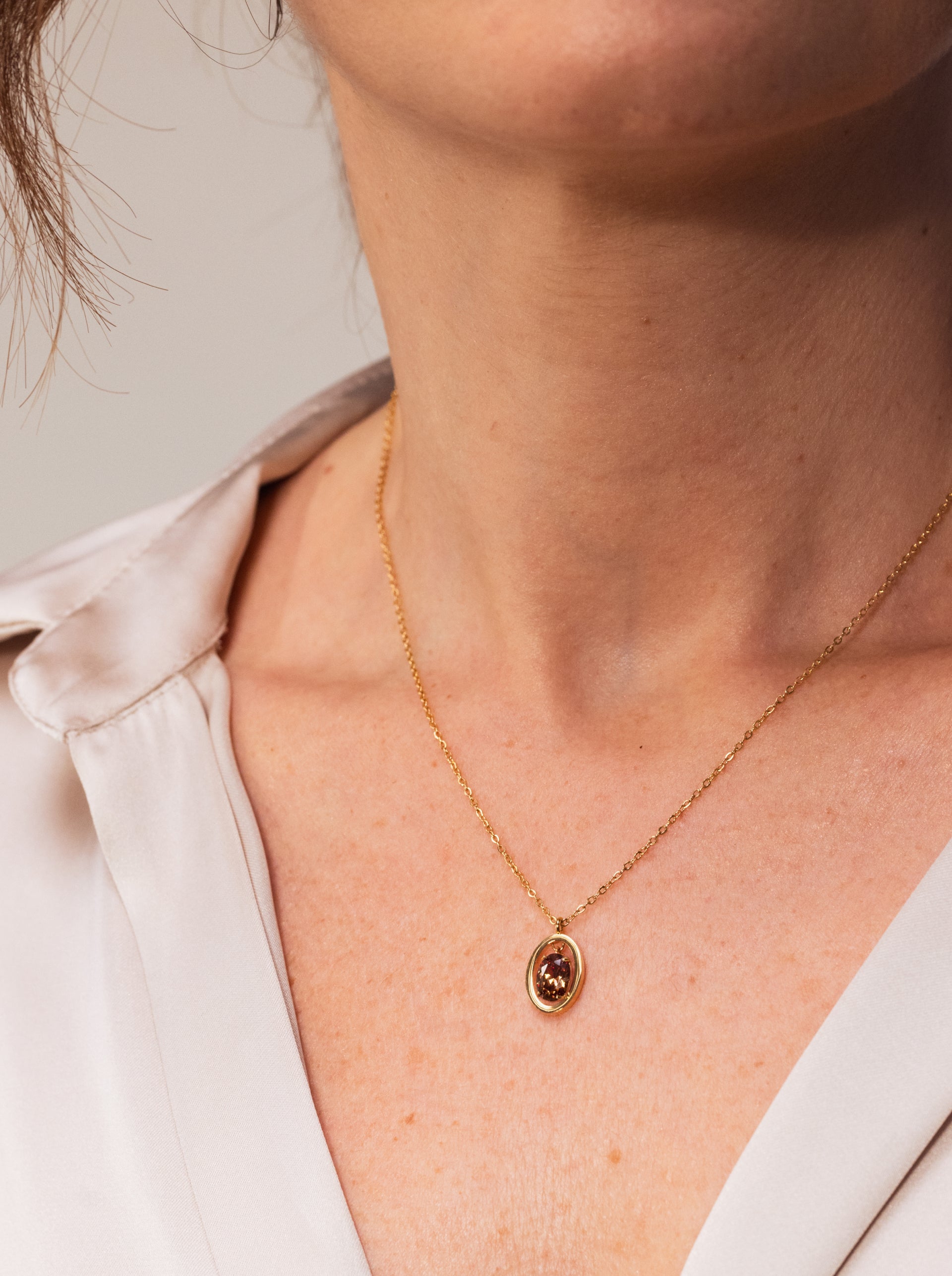 Colar One Birthstone Novembro - Sucesso - OJNN46G