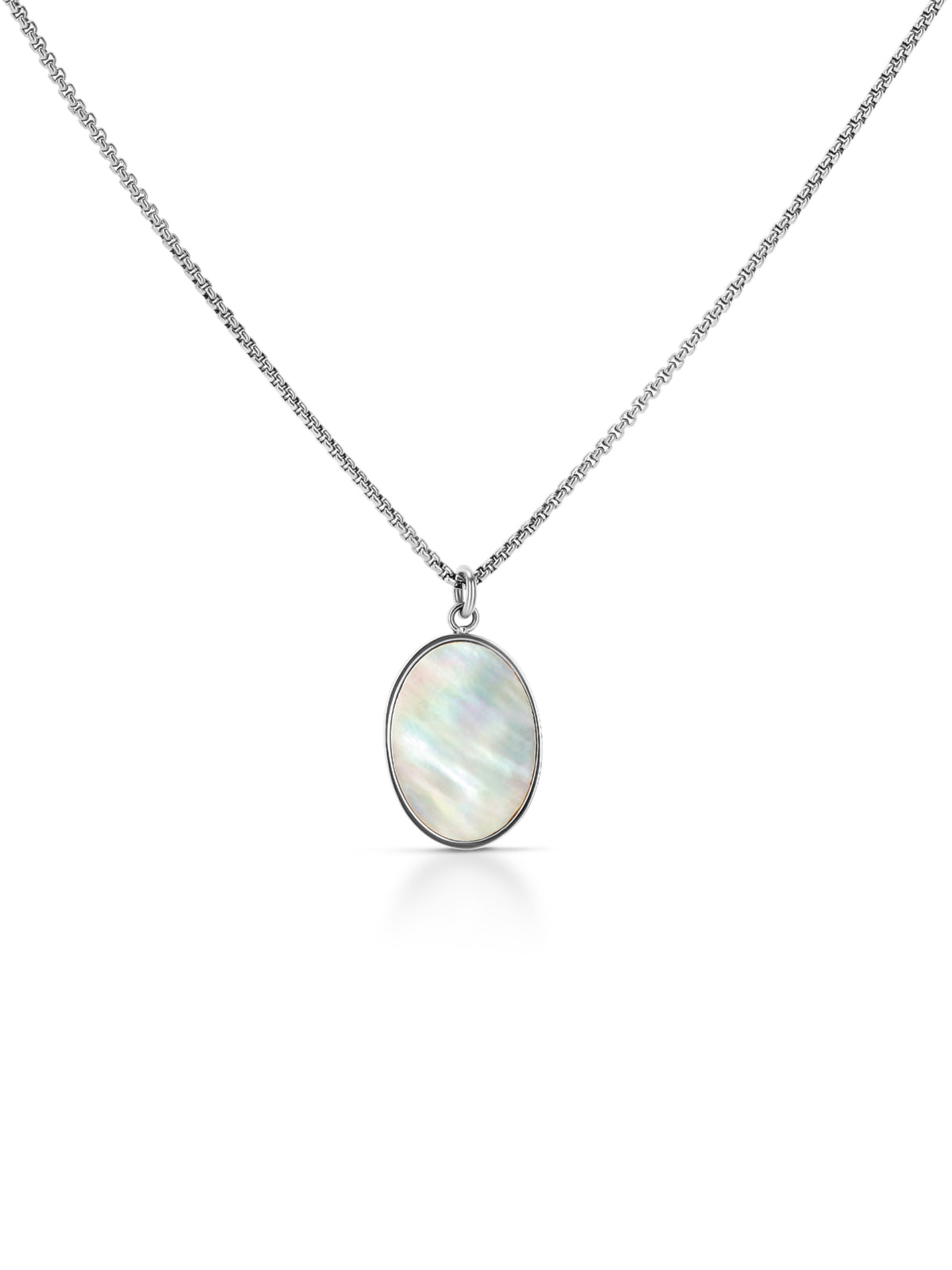 Collar One Neckmess Aura de plata