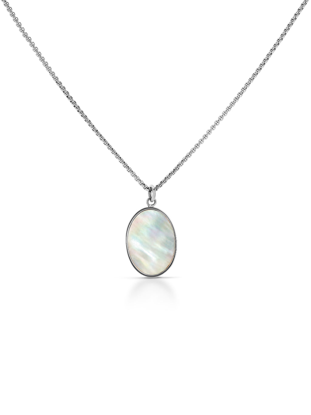 Collar One Neckmess Aura de plata