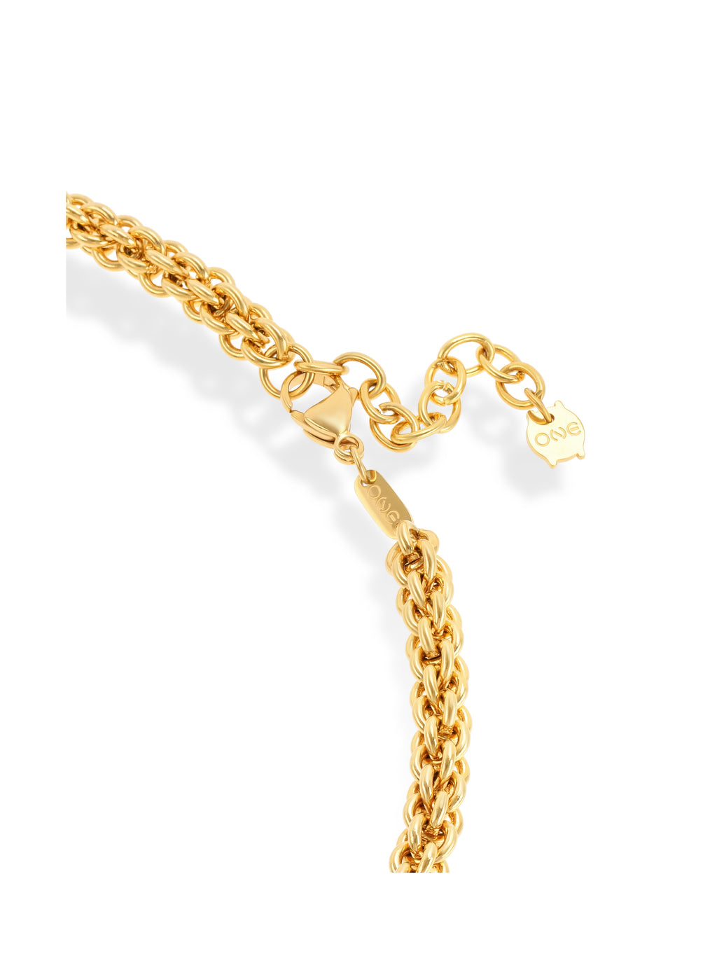Colar One Neckmess Beauty Gold - OJNN56G