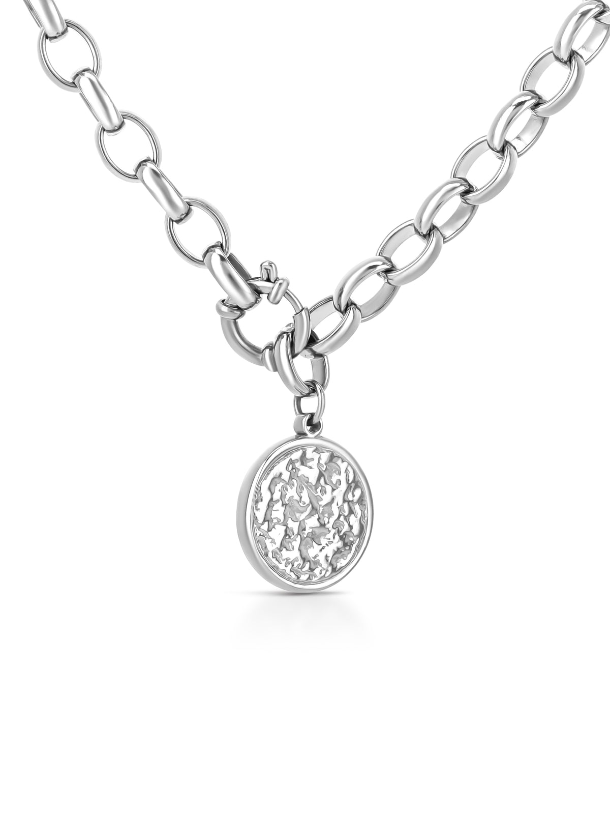 Colar One Neckmess Powerful Silver