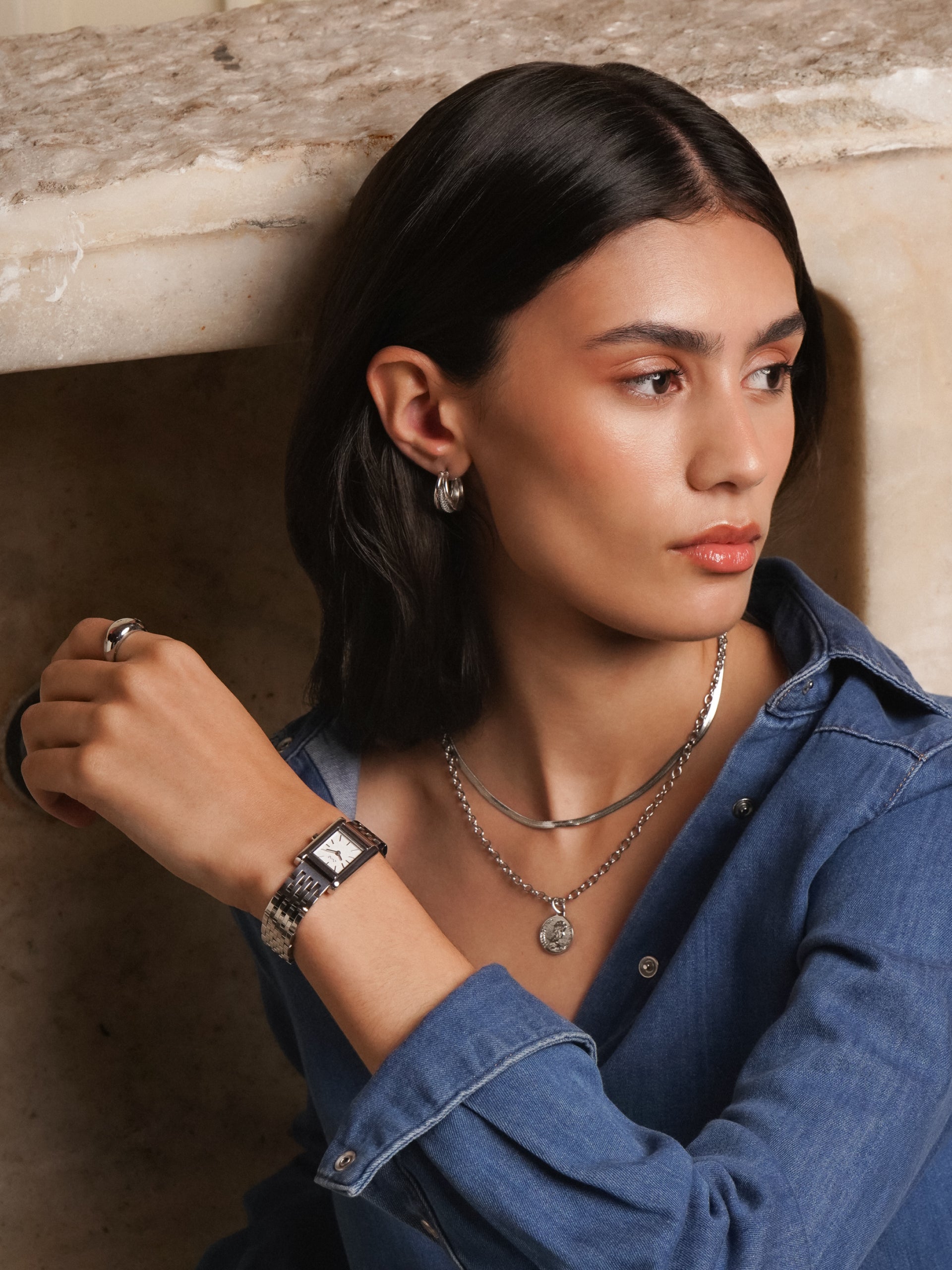 Colar One Neckmess Celestial Silver - OJNN66S