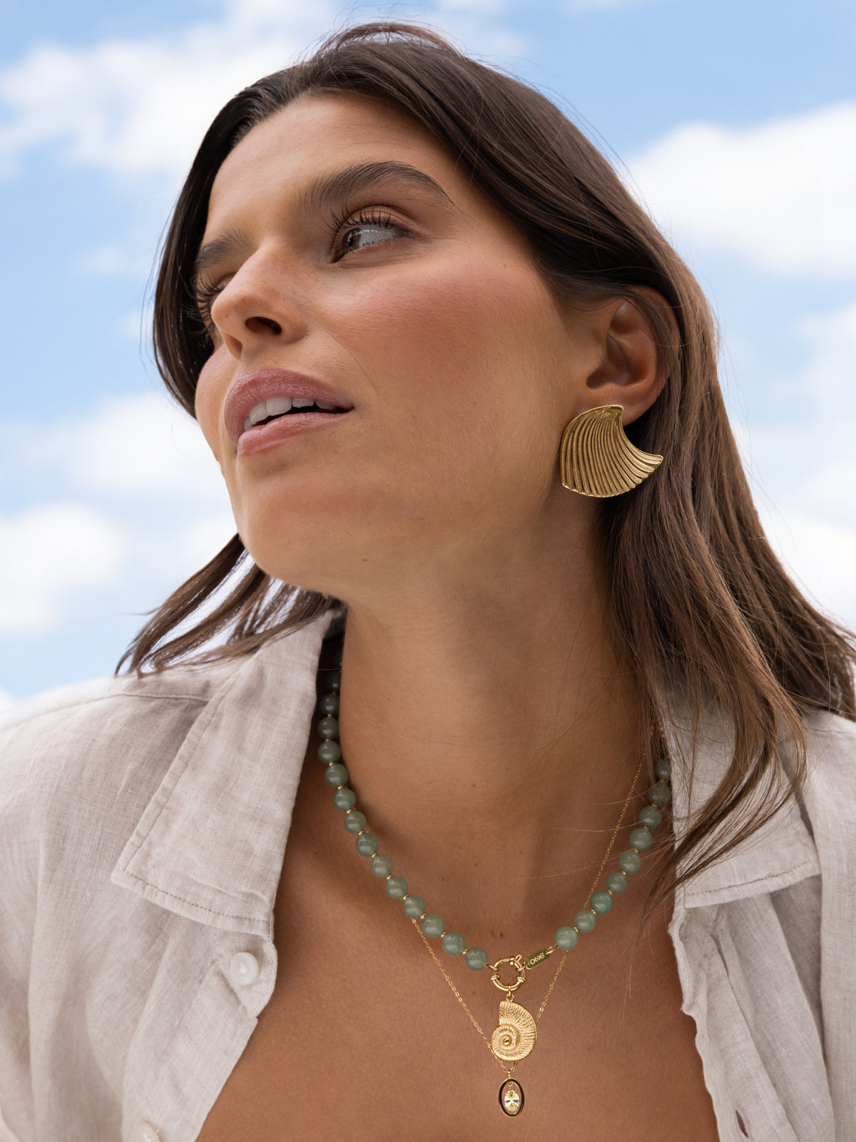 Colar One Neckmess Carmela Blue - OJNN83G