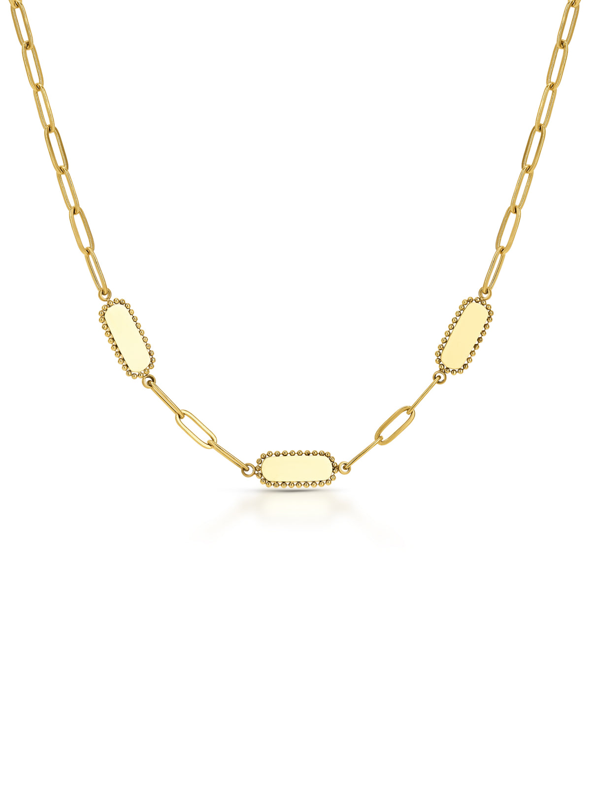 Colar One Neckmess Engrave Trio - OJNN93G