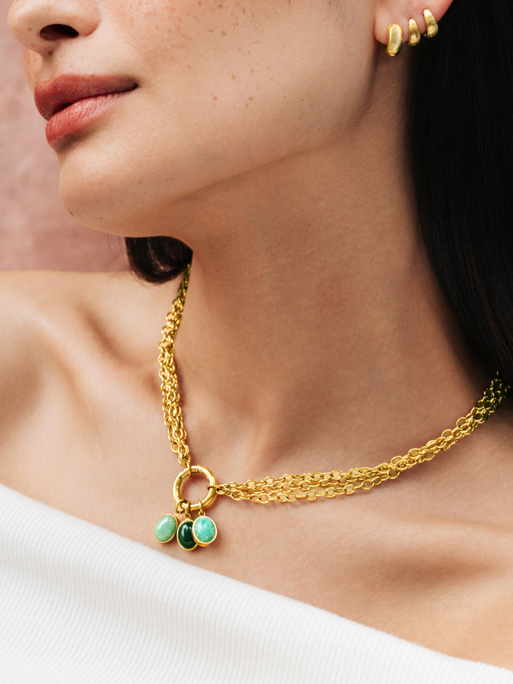 Halskette One Neckmess Ozean