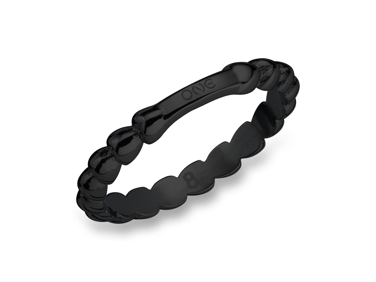Anel London 04 Black - OJNYR04B