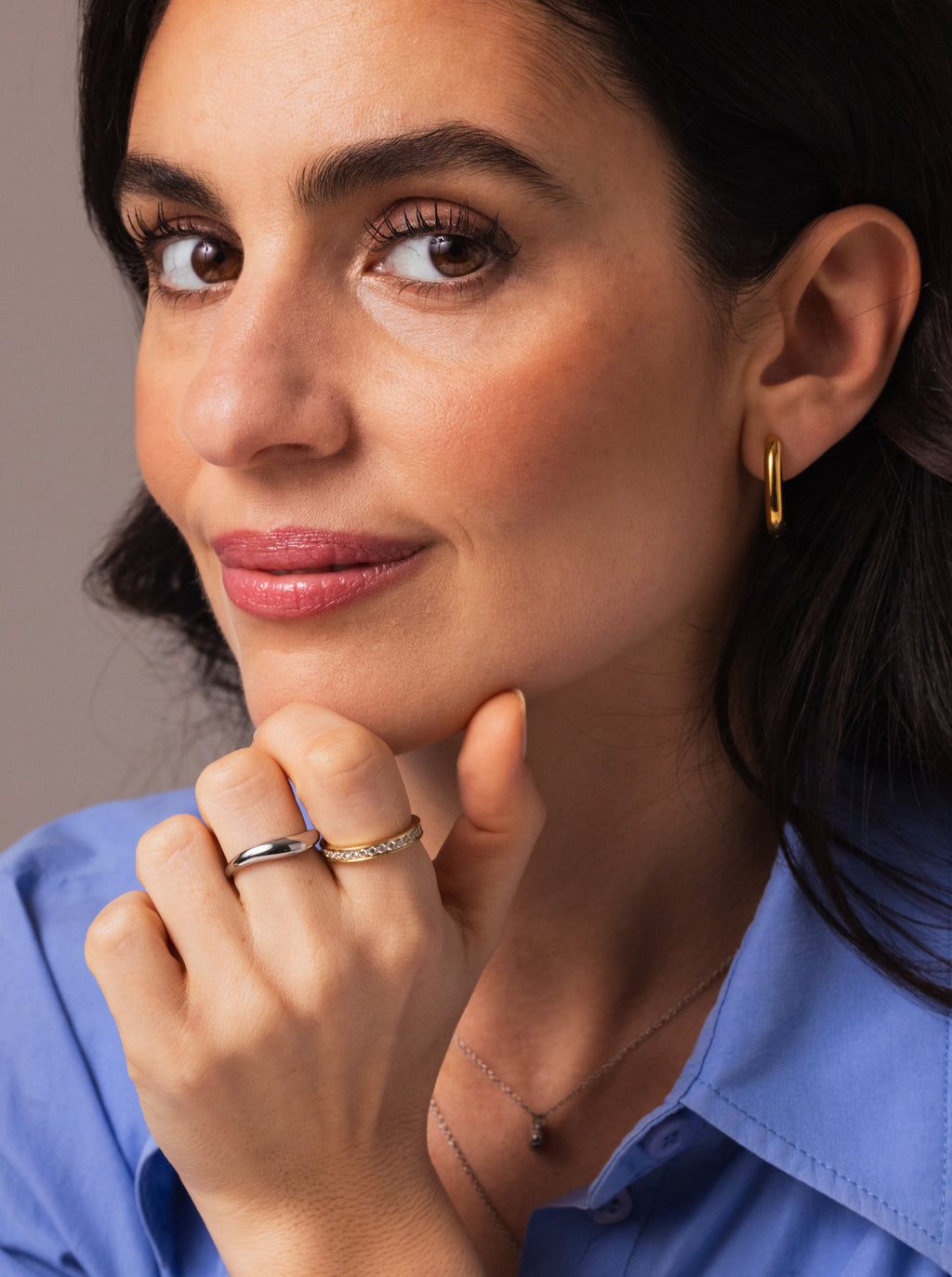 Anel One London 37 Silver - OJNYR37S