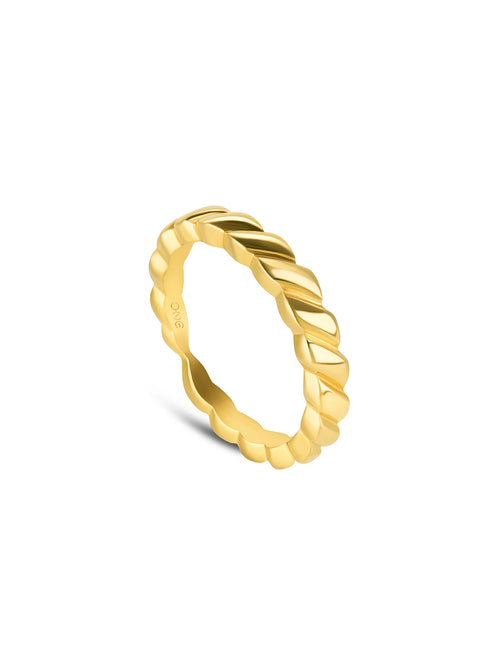 Anel One London 50 Gold - OJNYR50G