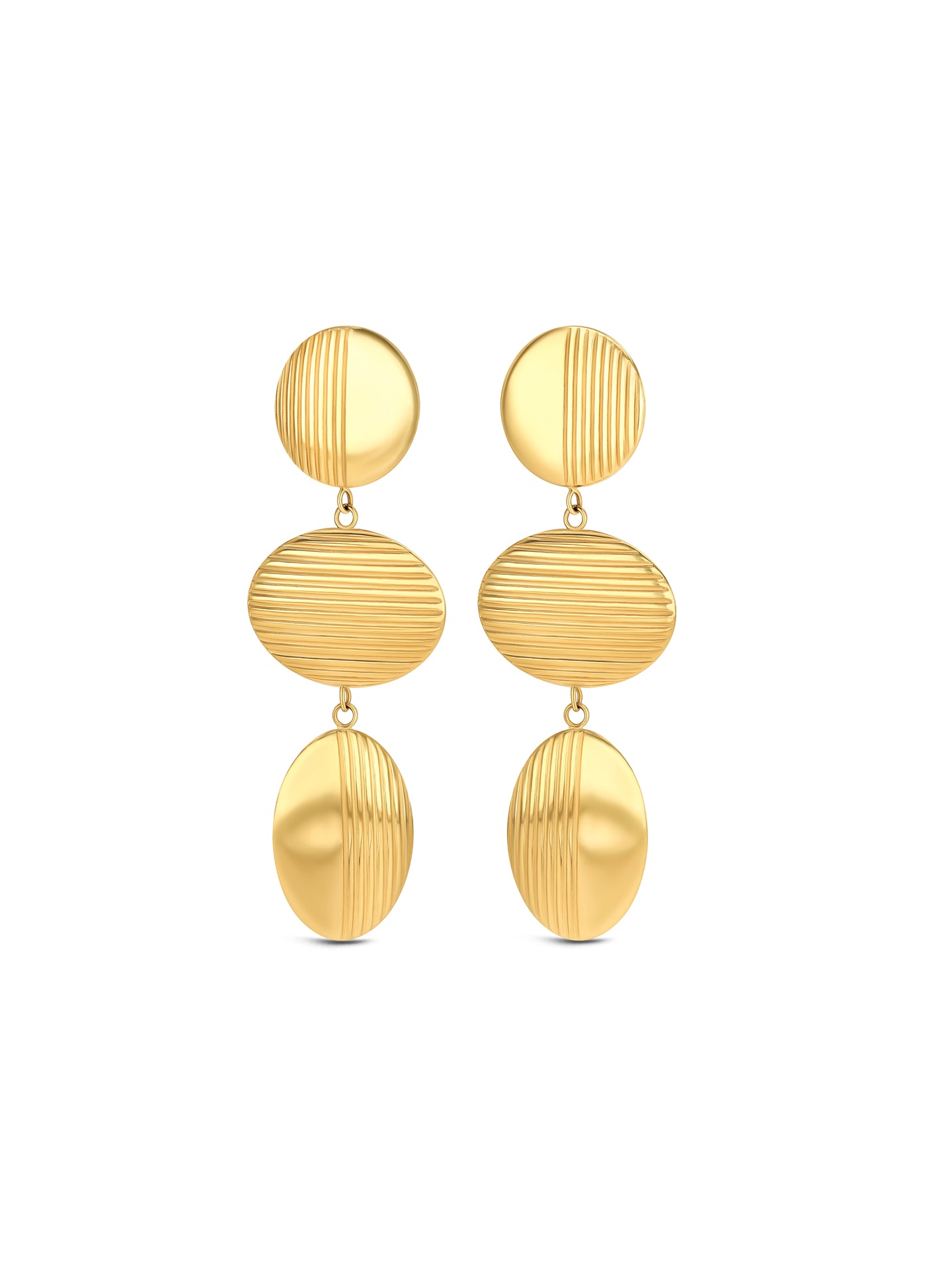 Brincos One Plissé Lang