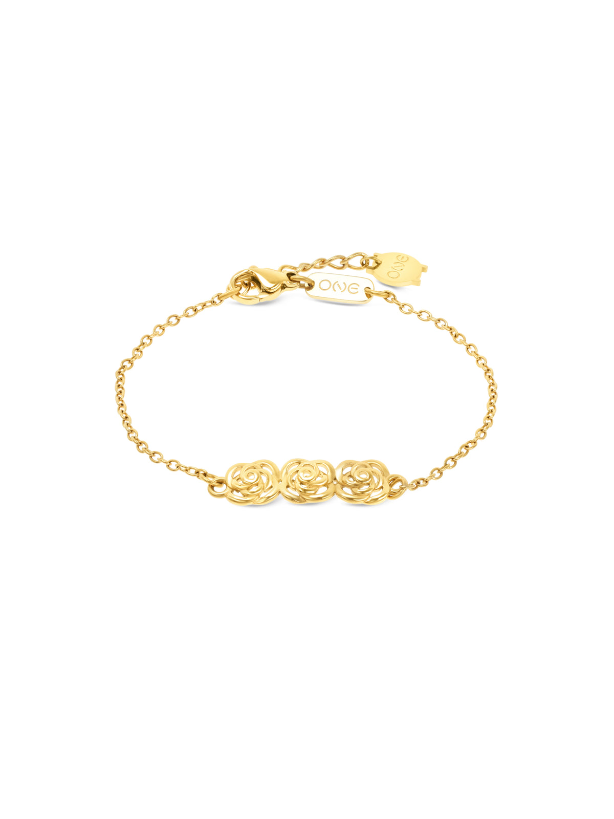 Pulseira One Rose Trio - OJRB03D