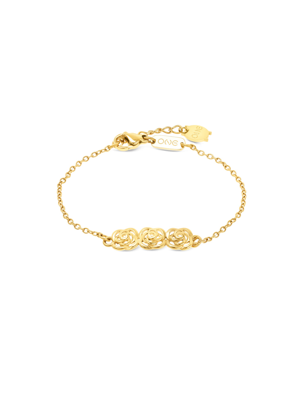 Pulseira One Rose Trio - OJRB03D