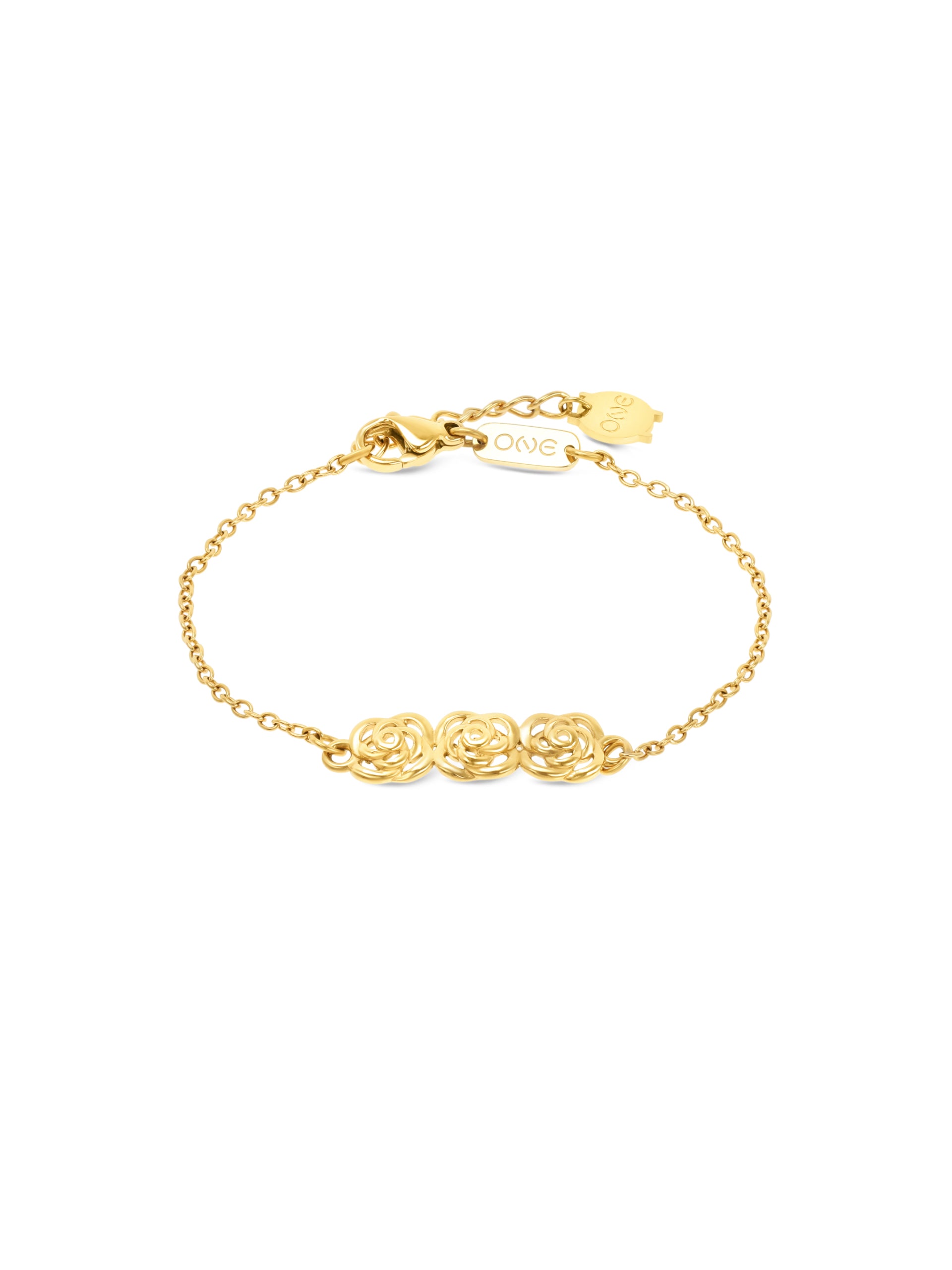 Pulseira One Rose Trio - OJRB03D