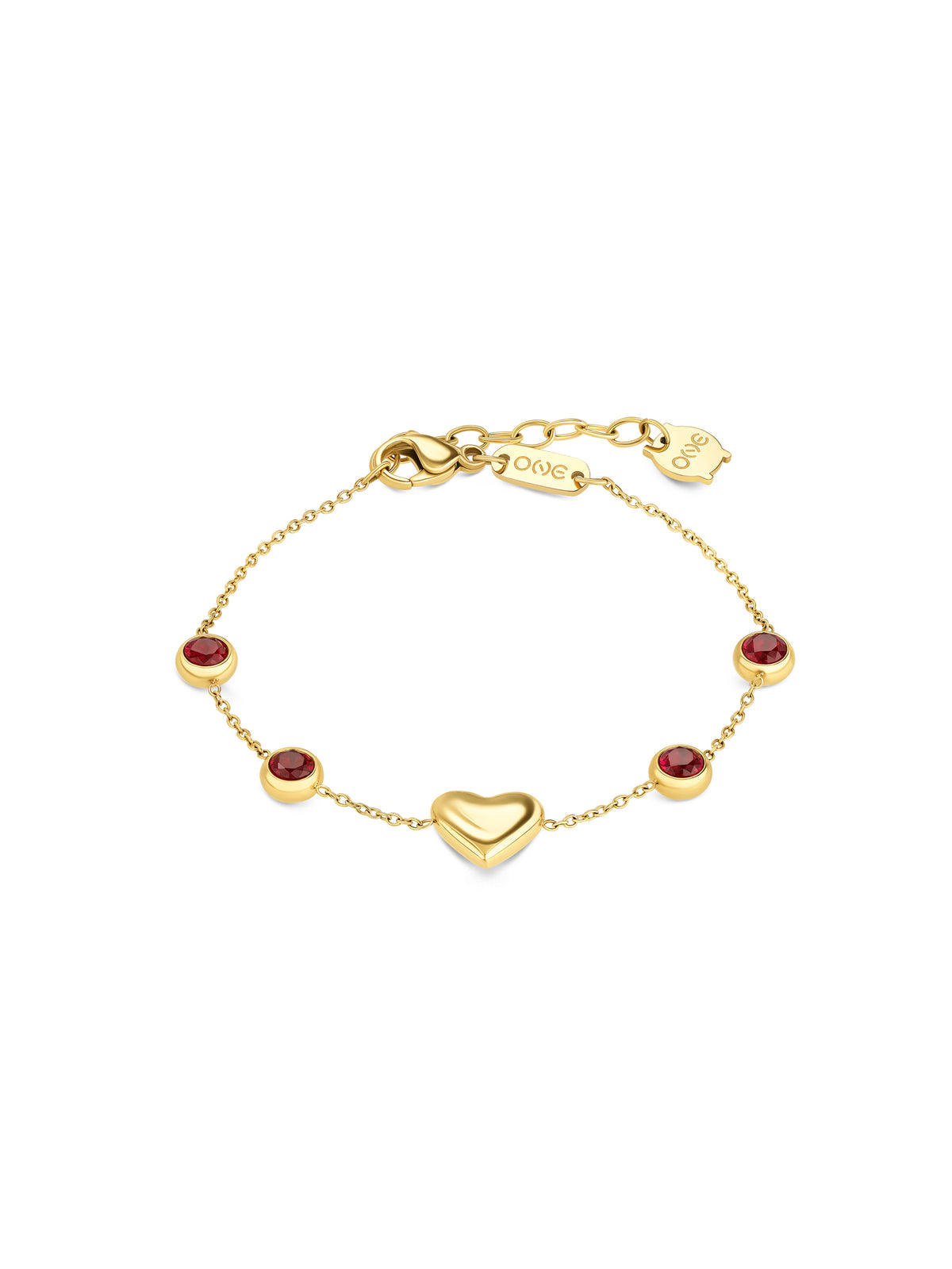 Pulseira One Red Spark - OJRDB01G