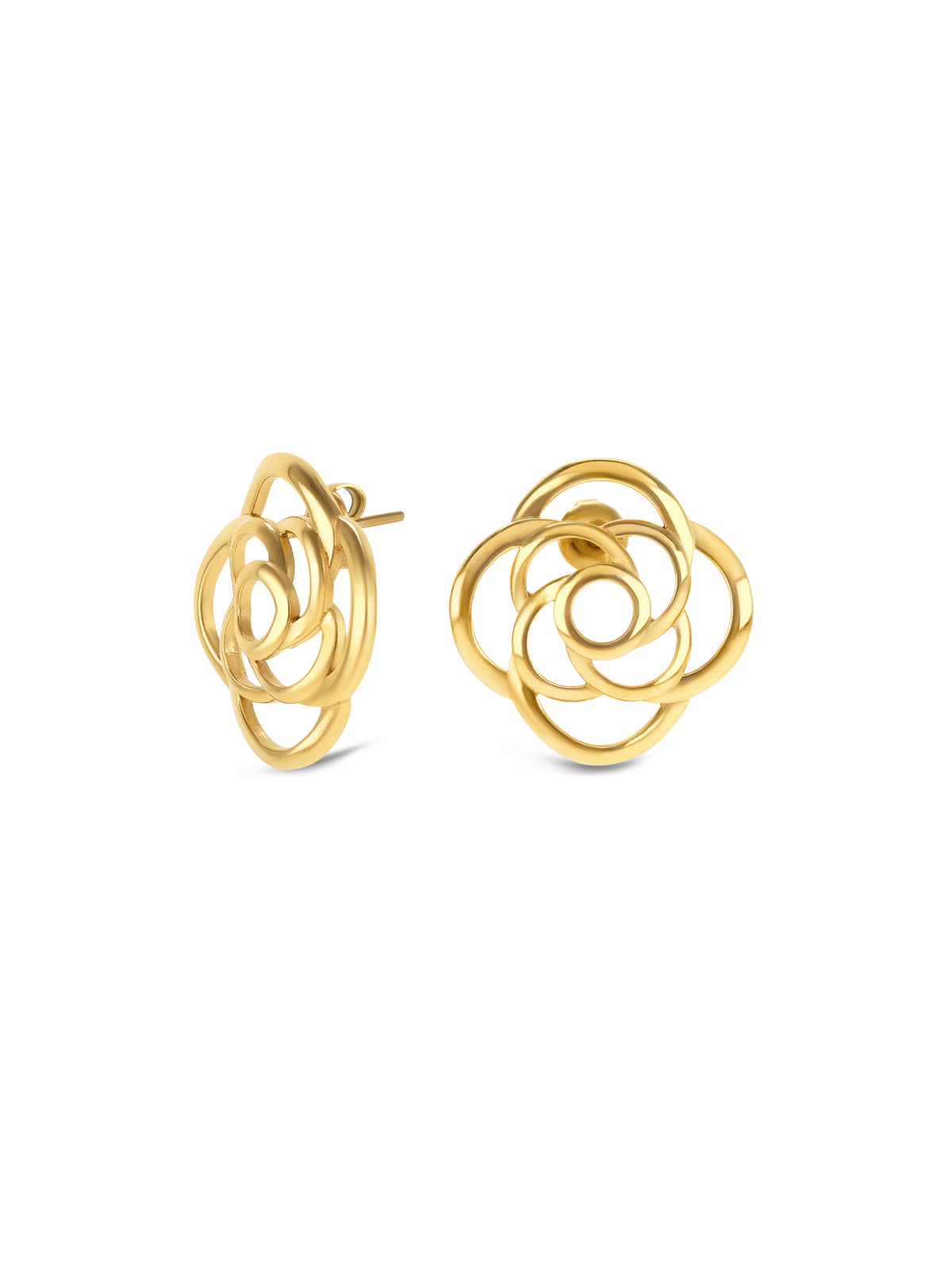 Brincos One Rose Blossom - OJRE01D