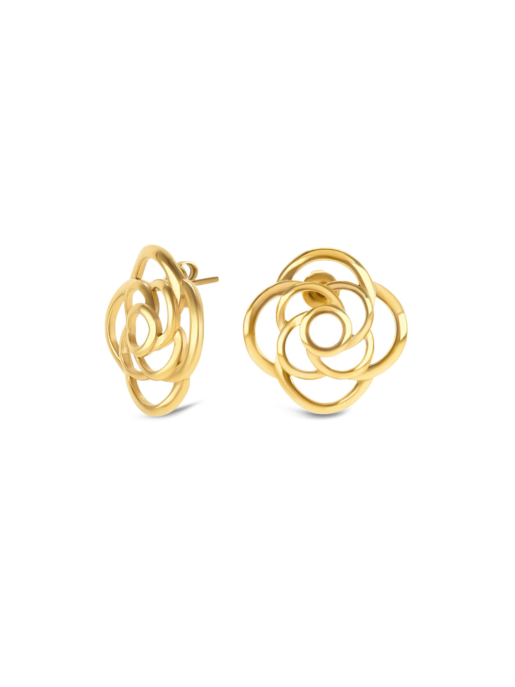 Brincos One Rose Blossom - OJRE01D