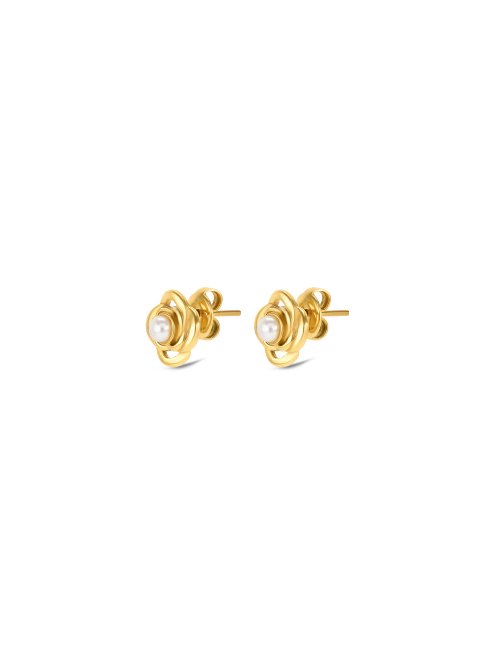 Brincos One Rose Pearl - OJRE02D