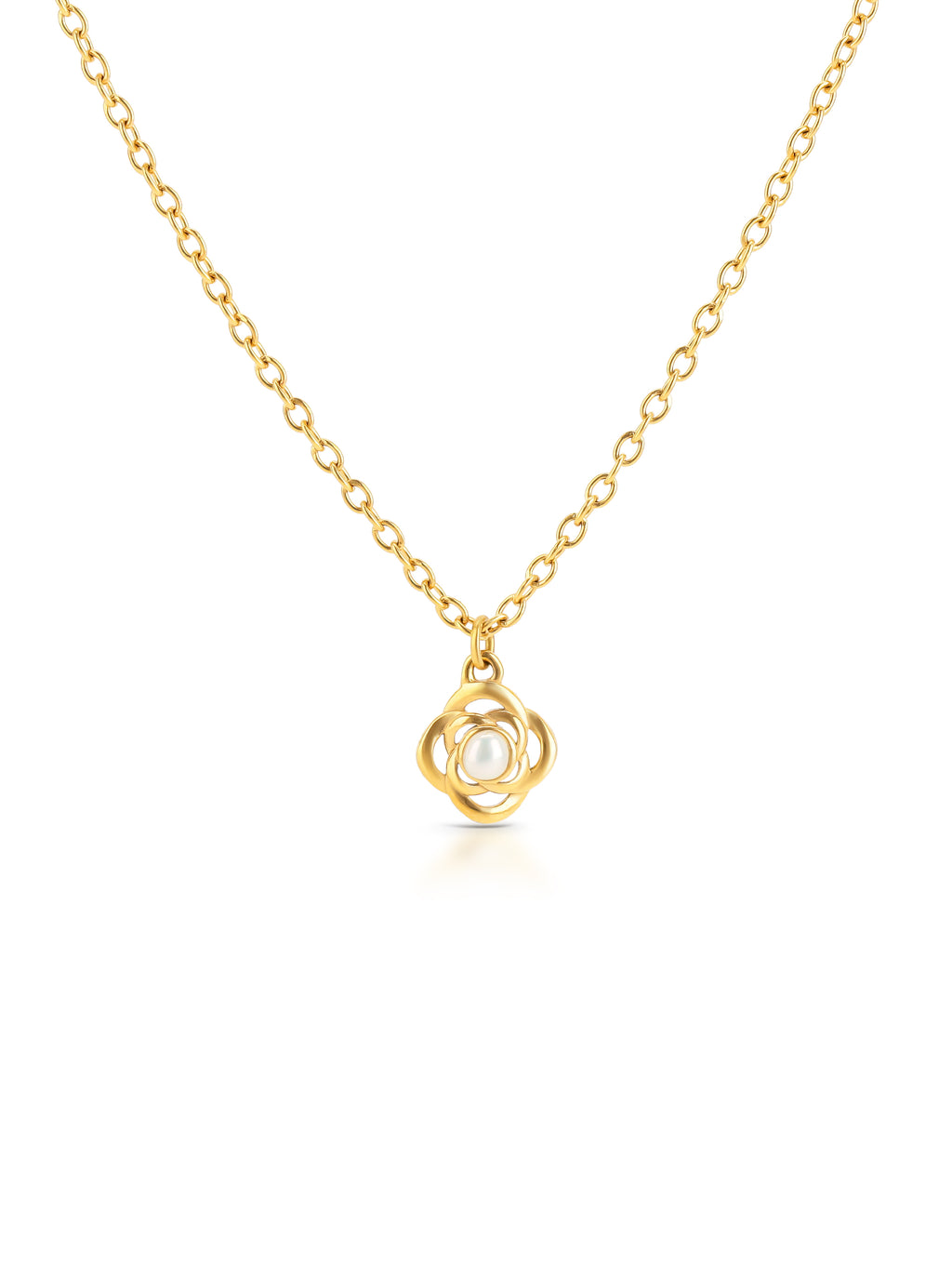 Colar One Rose Petite Pearl - OJRN02D