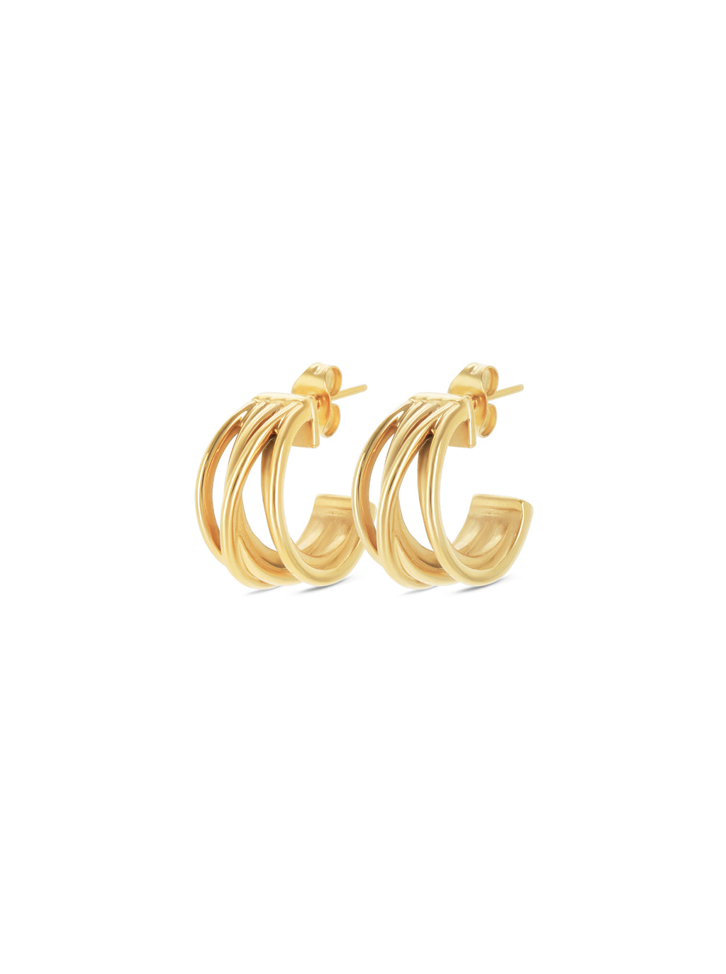 Brincos One Soul Gold - OJSE01G