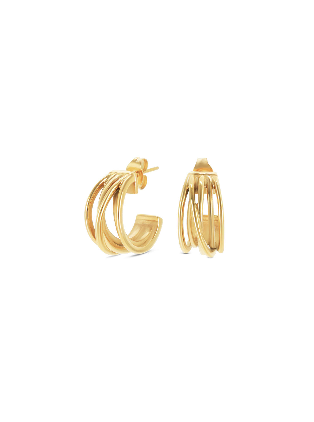 Brincos One Soul Gold - OJSE01G