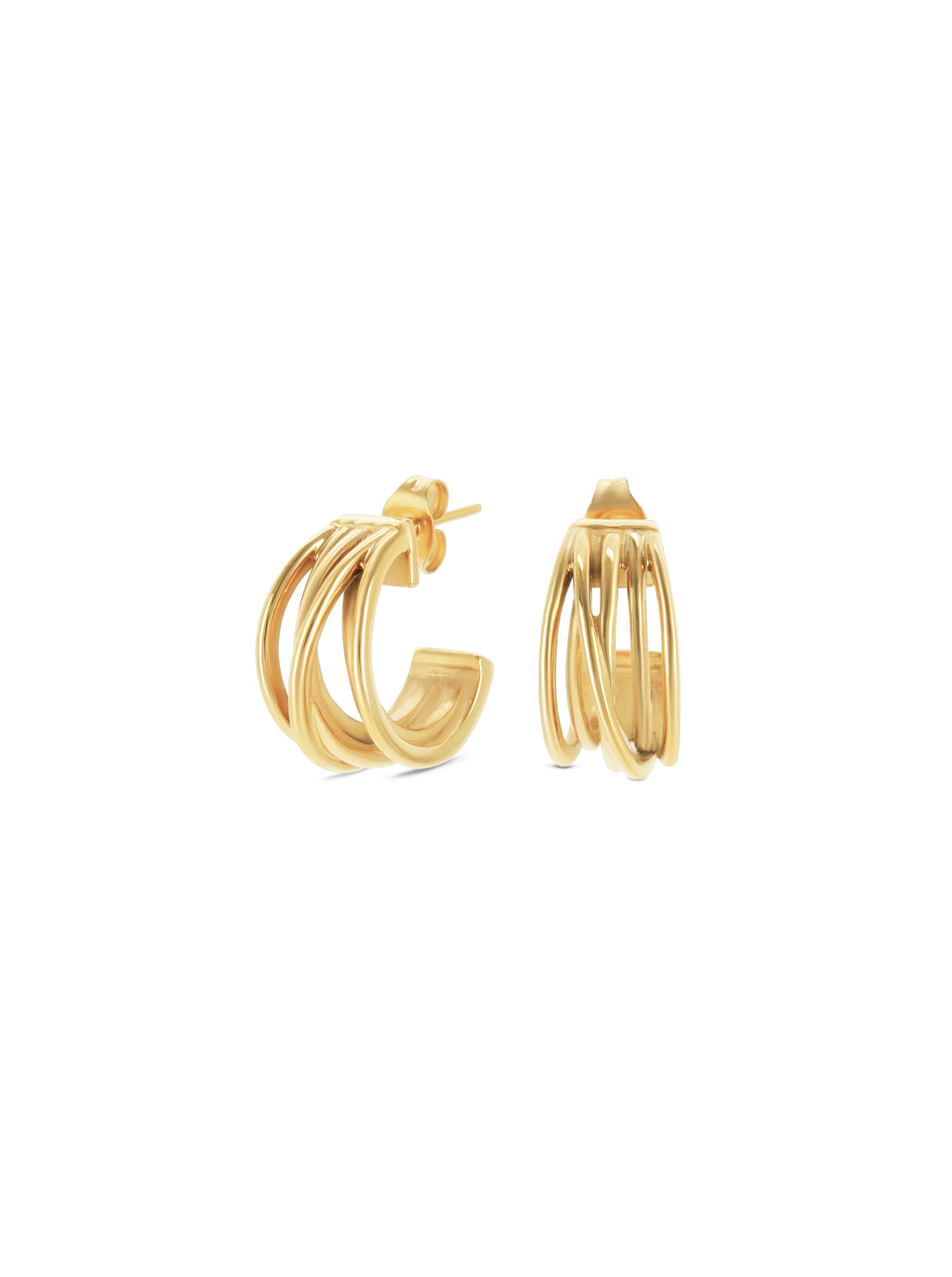 Brincos One Soul Gold - OJSE01G