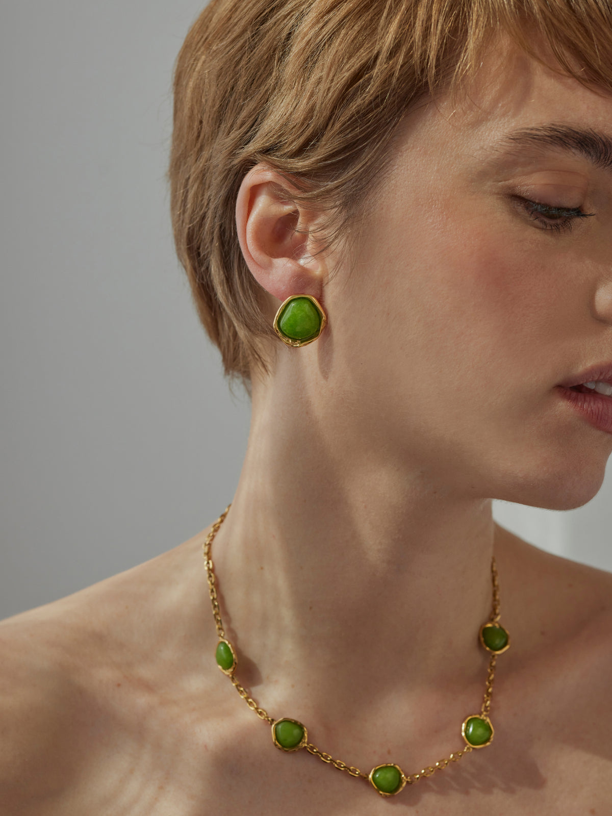 Brincos One Element Green - OJSE04D
