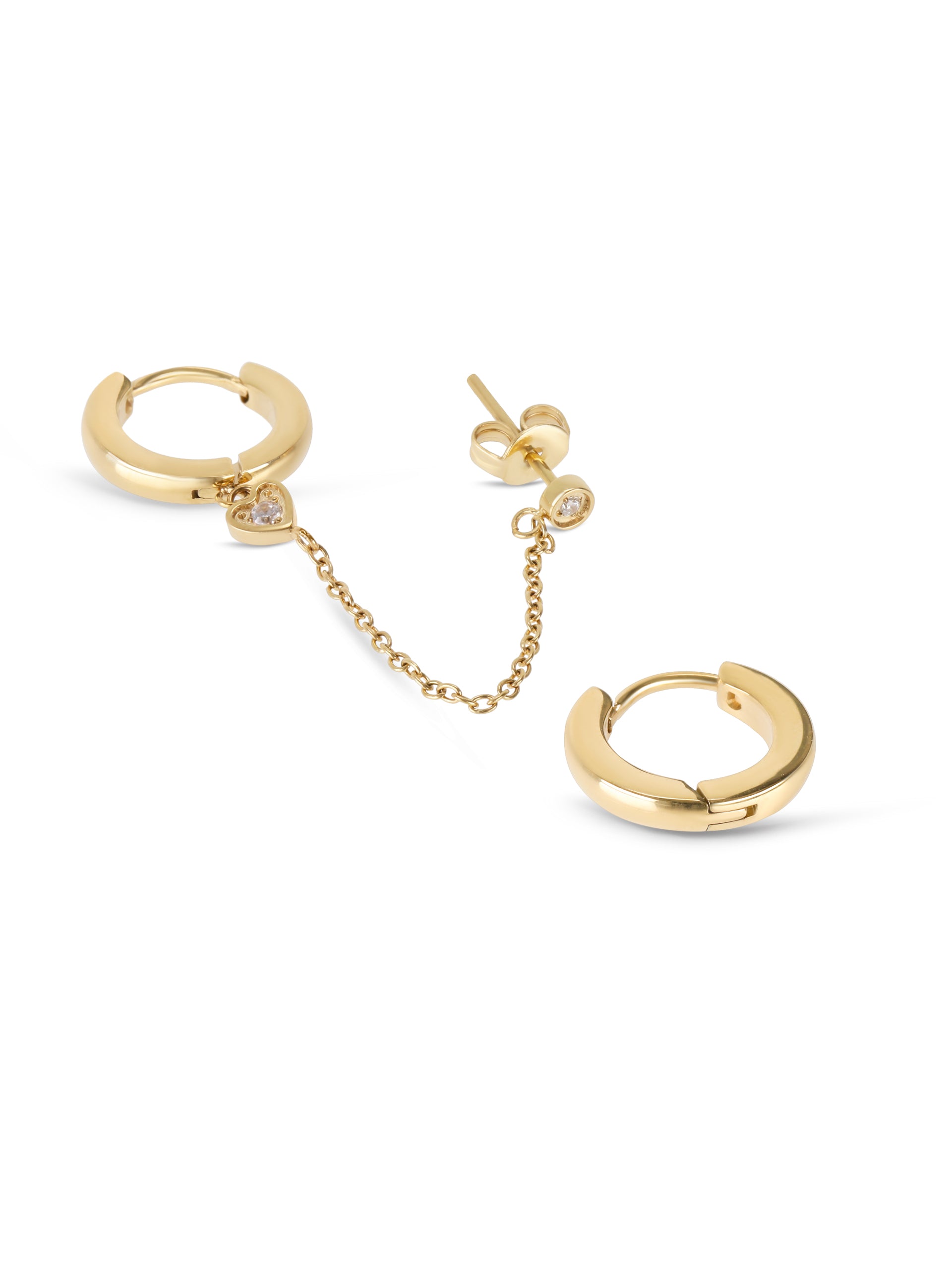 Set de Brincos One Golden Four - OJSEGF03G