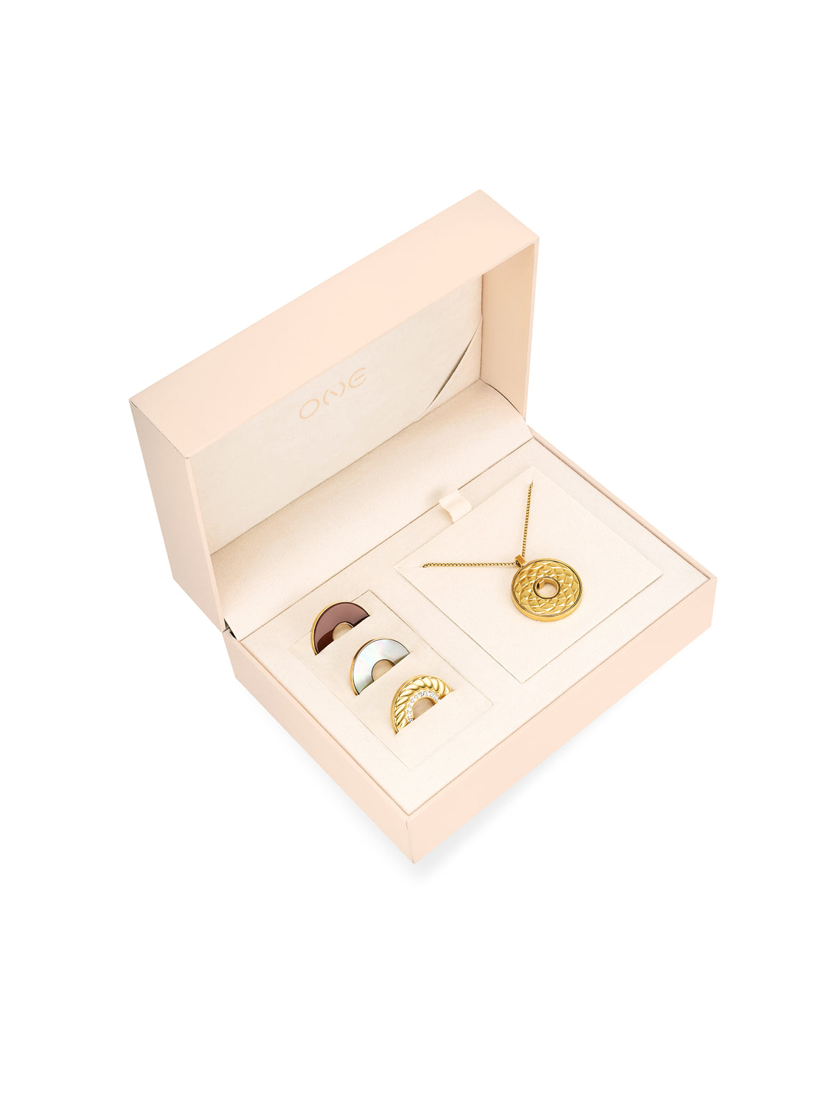 Set Colar One Mood Crystal - OJSET12G