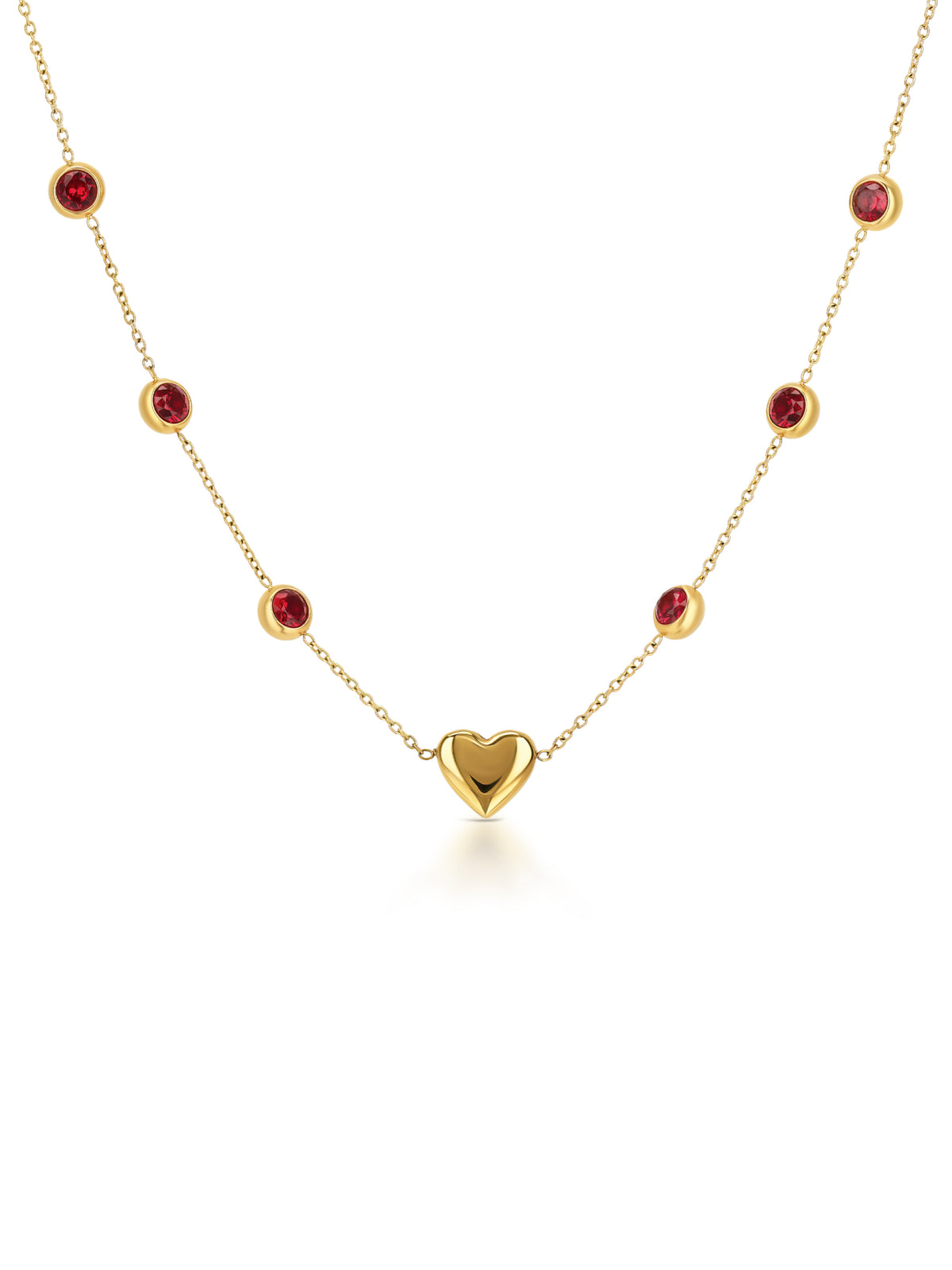 Set Colares One Red - OJSET19G