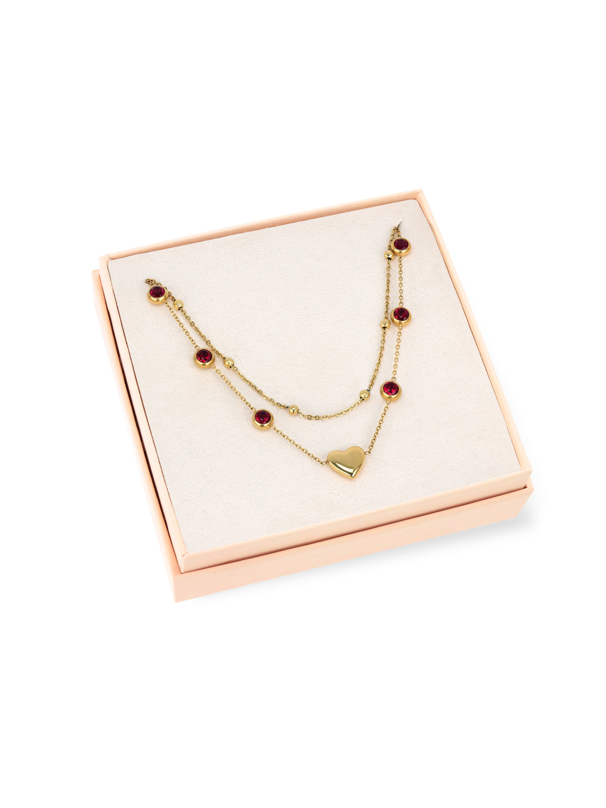 Set Colares One Red - OJSET19G