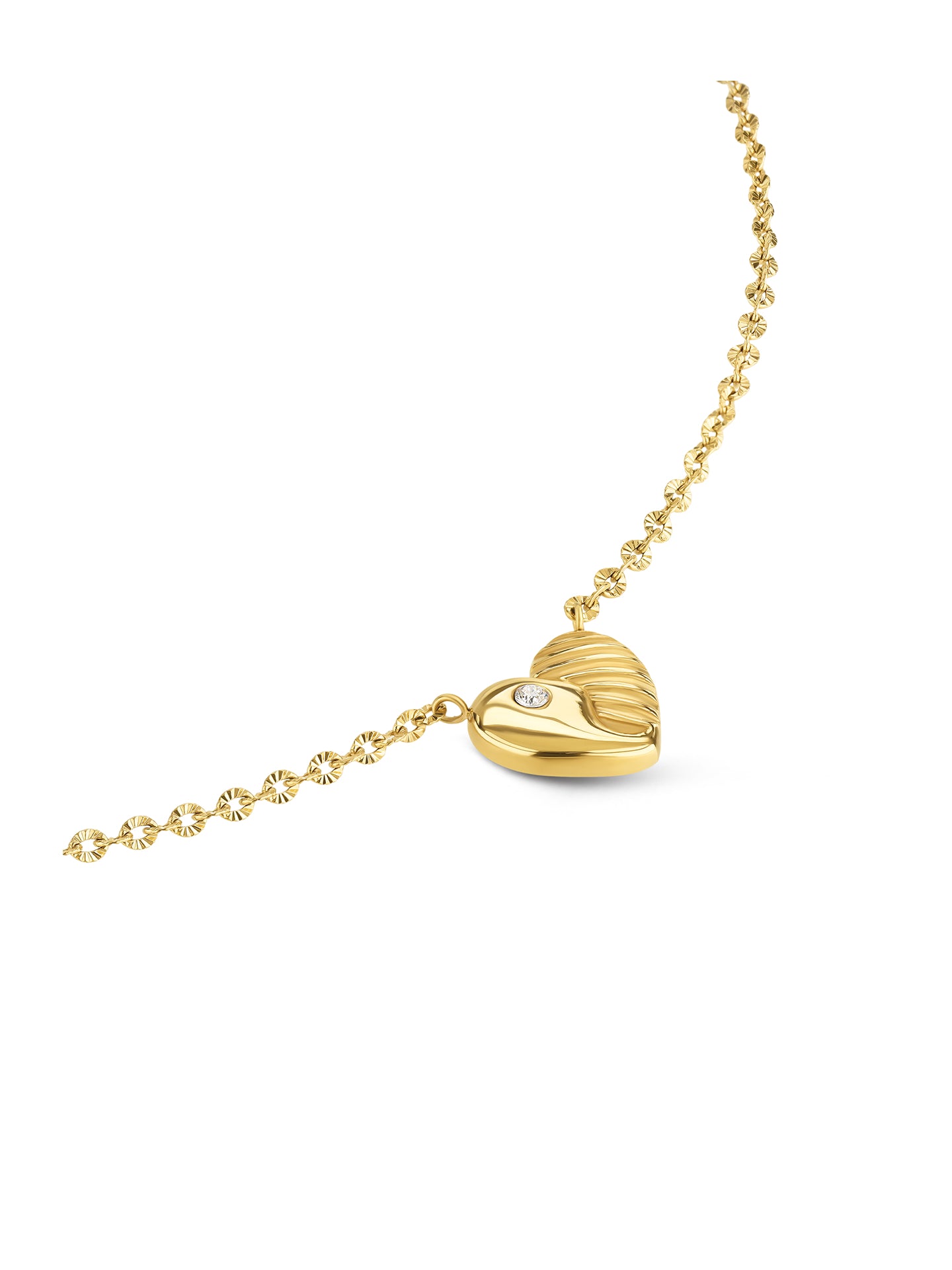 Set Colar & Brincos One Eternal Gold - OJSET23G
