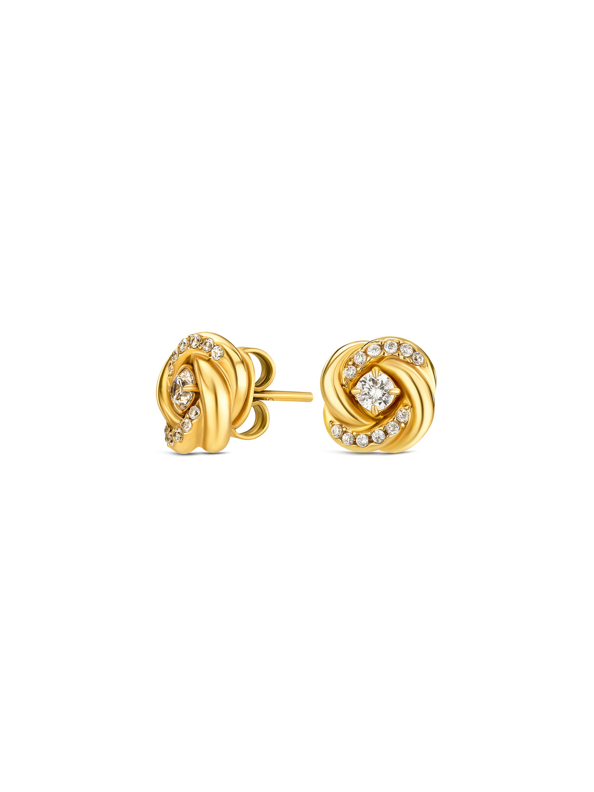 Set Colar & Brincos One Eternal Gold - OJSET23G
