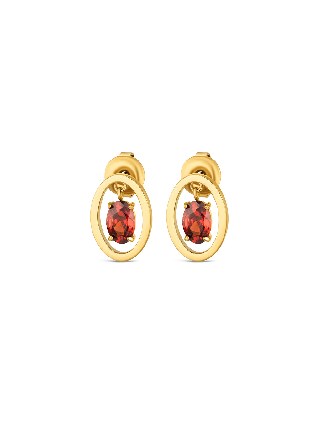 Set Collar y Pendientes One Birthstone Enero