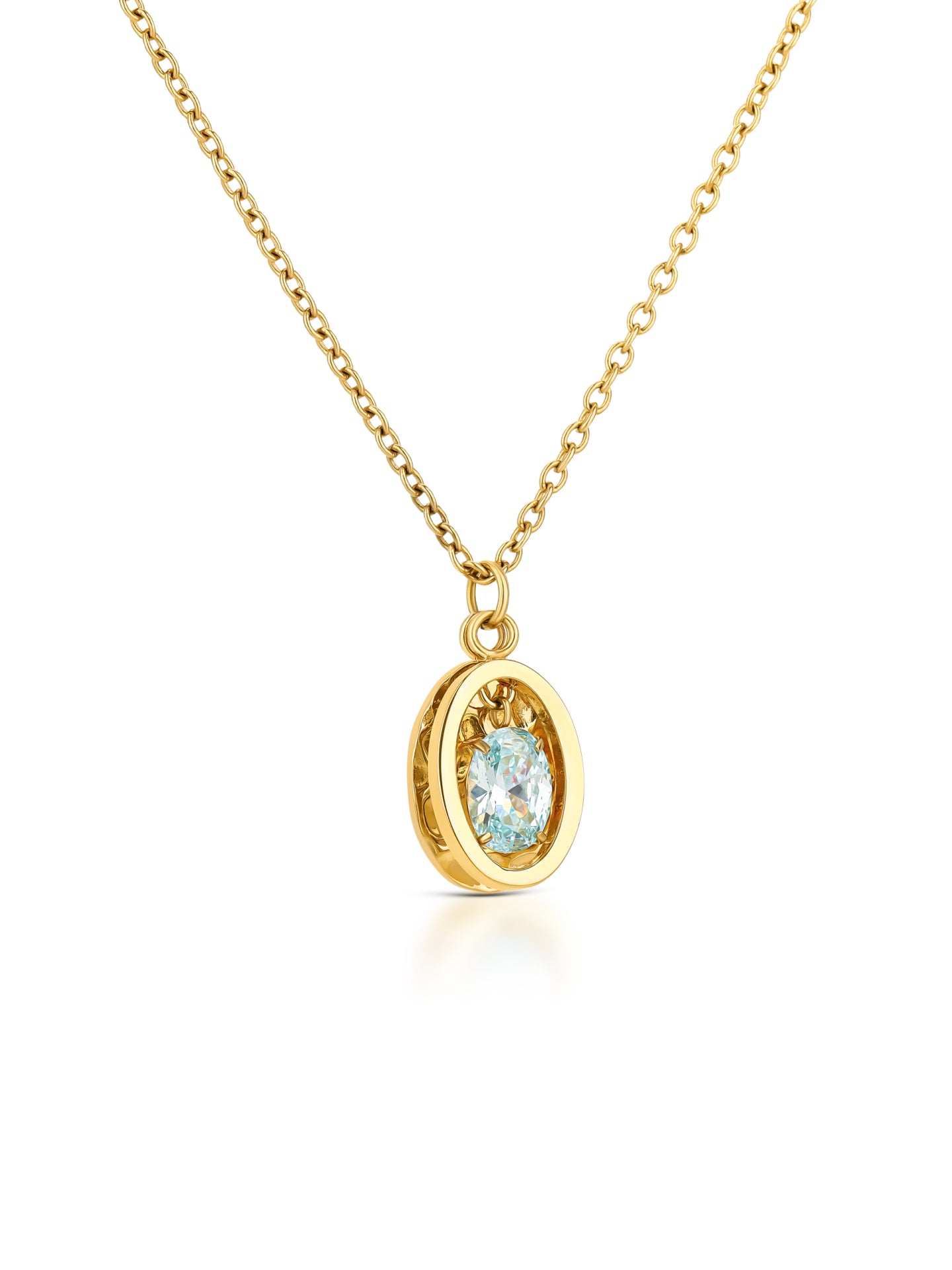 Set Halskette & Ohrringe One Birthstone März