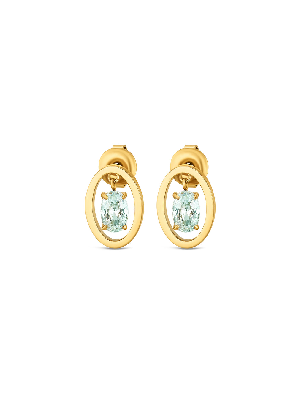 Ensemble Collier & Boucles d'oreilles One Pierre de Naissance Mars