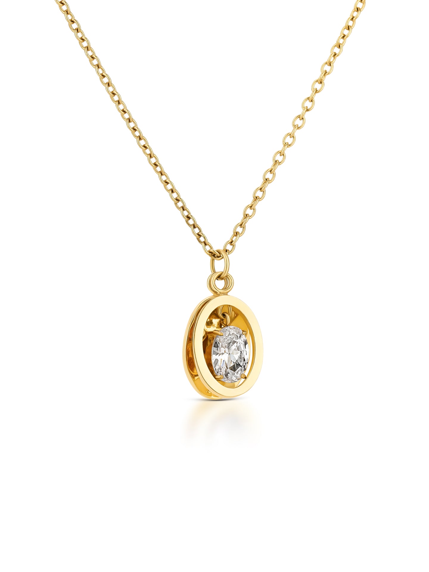 Set Halskette & Ohrringe One Birthstone April
