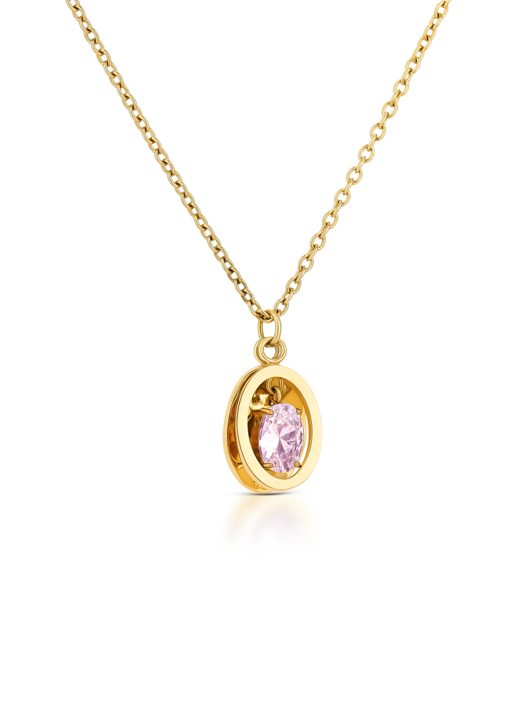 Ensemble Collier & Boucles d'oreilles One Pierre de Naissance Juin