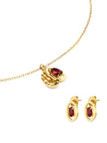 Set Collar y Pendientes One Birthstone July