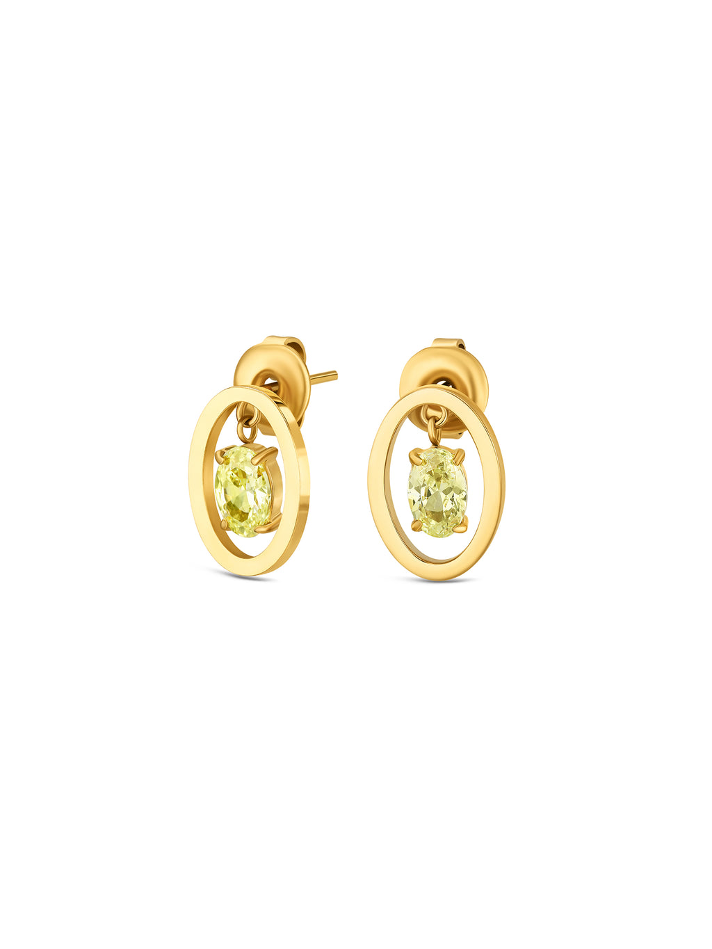 Ensemble Collier & Boucles d'oreilles One Pierre de Naissance Août